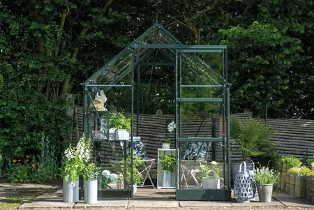 ICON 6 · 3.7 m² (6' x 6') Grøn m/3 mm Hærdet Glas